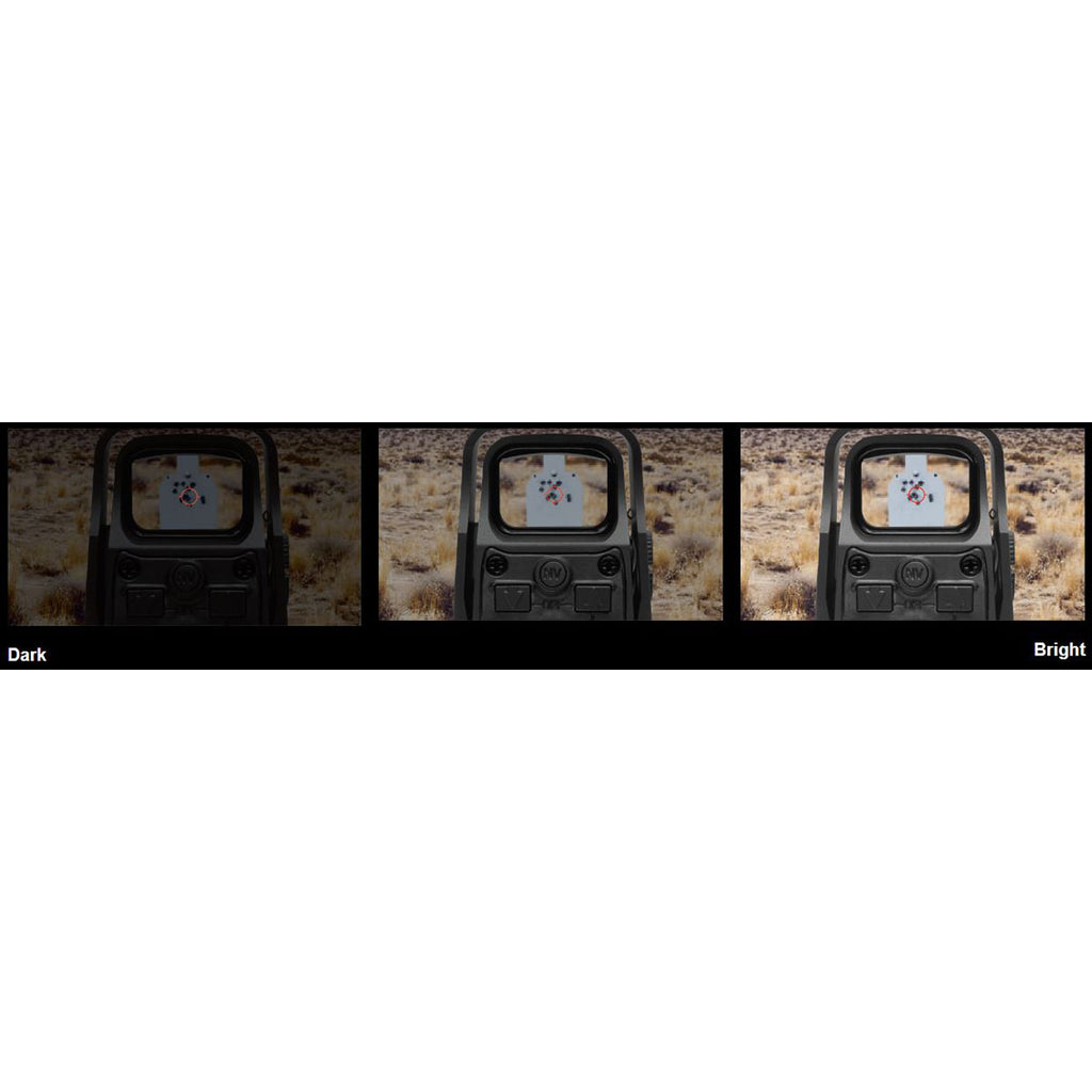 XPS2-2 Holographic 68MOA Ring 1 MOA Red Dotx2 Reticle Black