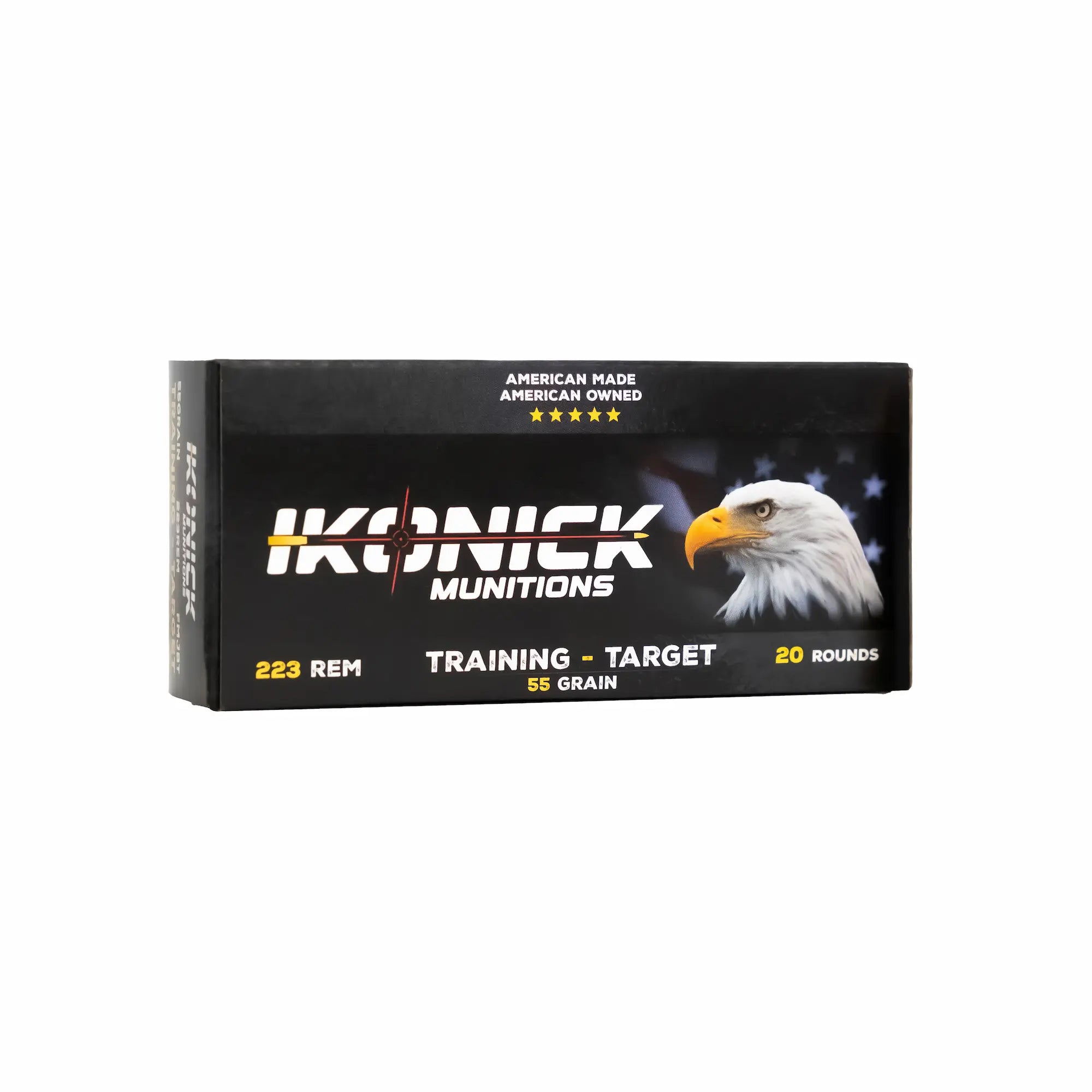 .223 REM 55GR FMJBT PREMIUM RANGE AMMO (20) RD BOX