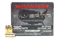 Winchester Silvertip Brass .380 ACP 85 Grain JHP 20 Round Box - W380ST