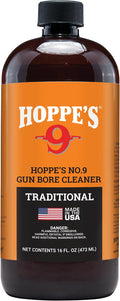HOPPES #9 GUN BORE CLEANER 16OZ BOTTLE