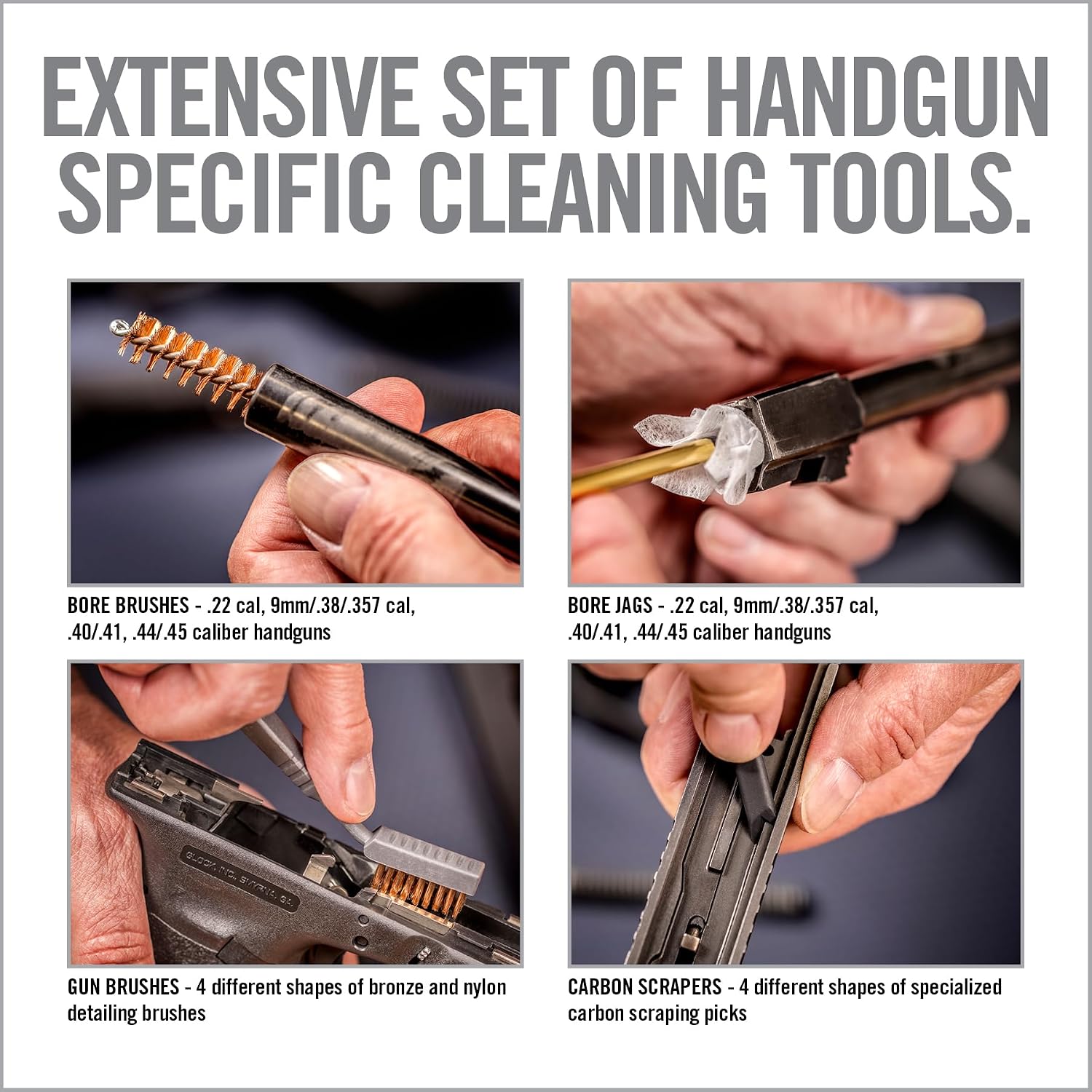 Real Avid Master Cleaning Station - Universal Hand-Gun Cleaning Kit