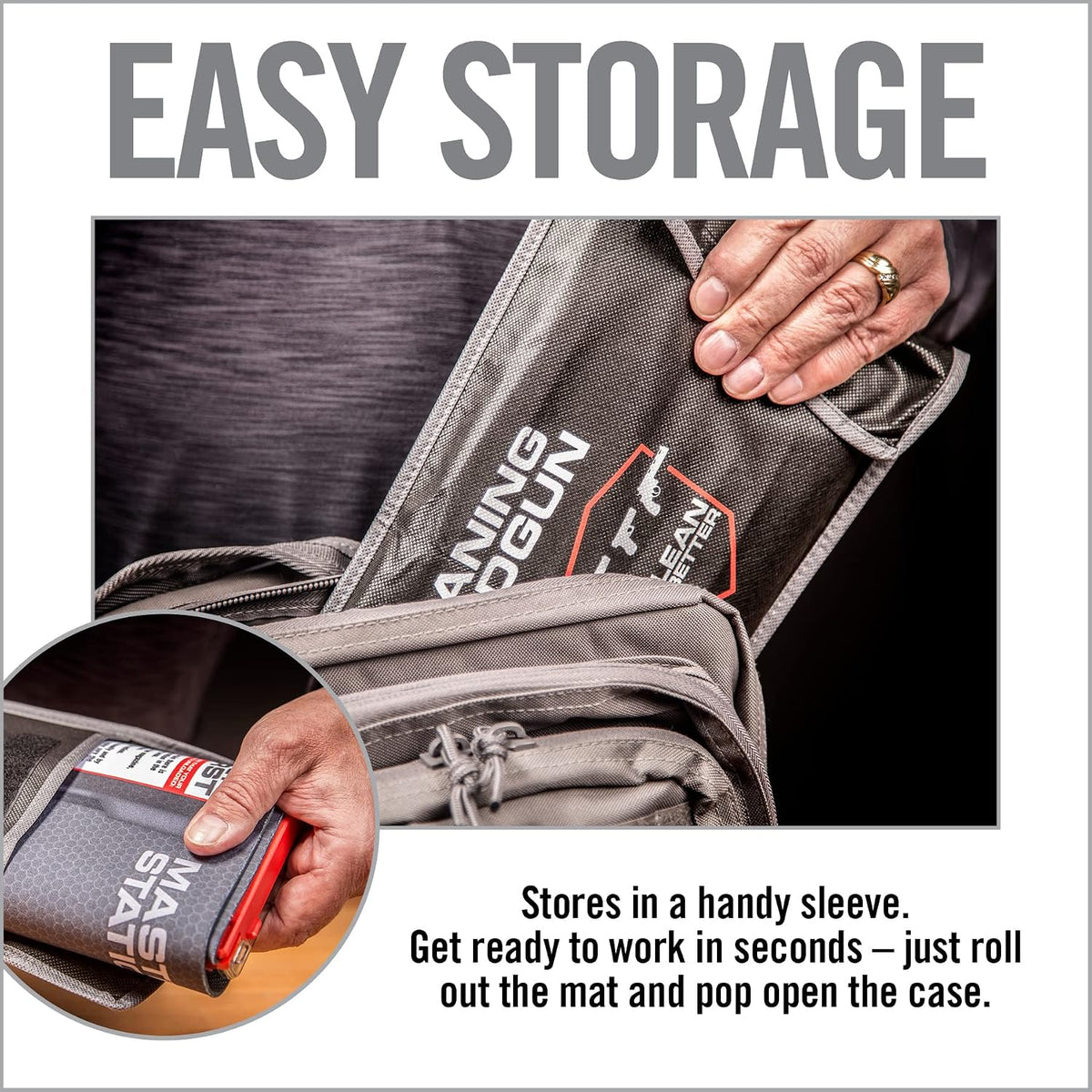 Real Avid Master Cleaning Station - Universal Hand-Gun Cleaning Kit