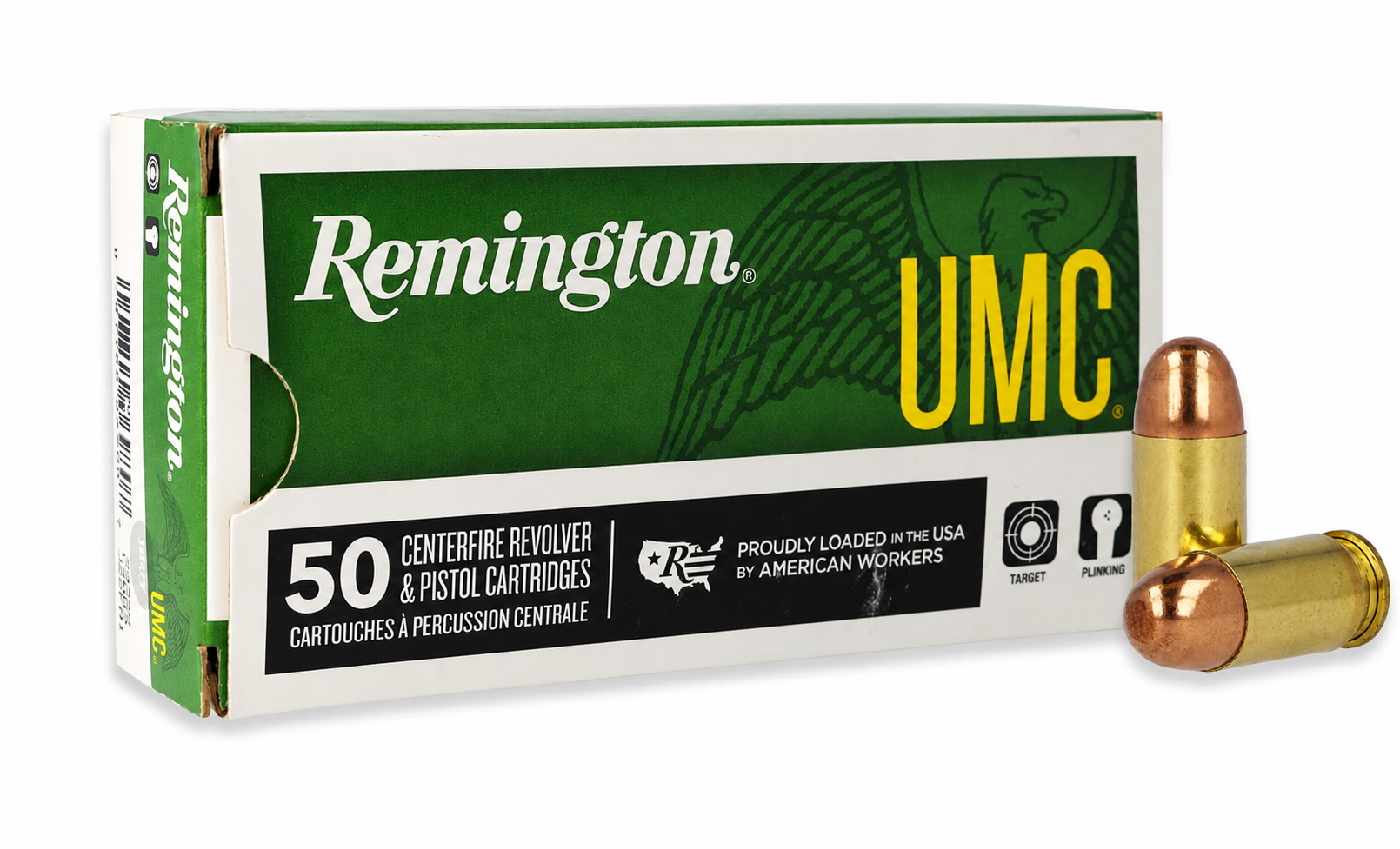 Remington UMC .380 ACP 95 Grain FMJ Handgun Ammo