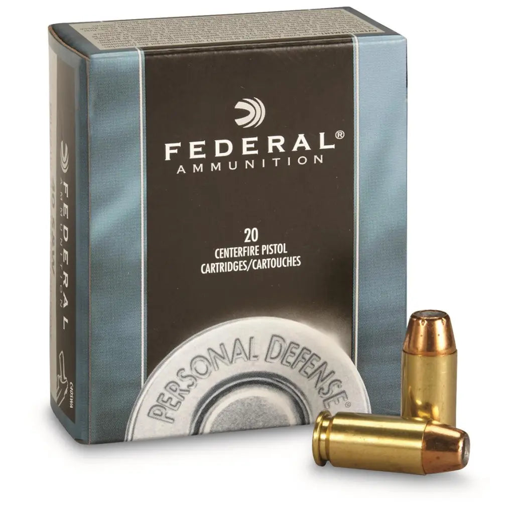 Personal Defense HST, 40 S&W, 180 Grain, HST Jacketed Hollow Point, 1010 fps, 20 RD