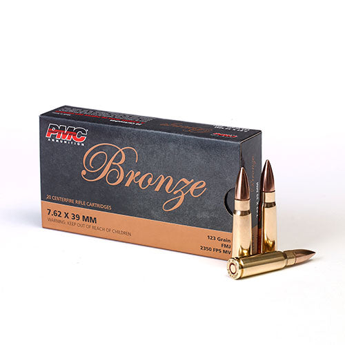 PMC 7.62x39 123GR FMJ - 20RD