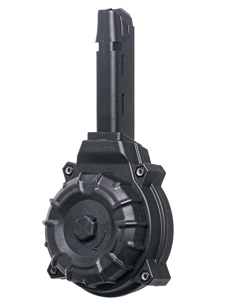 Fits the Glock® Model 17 & 19 9mm (50) Rd - Black Polymer Drum