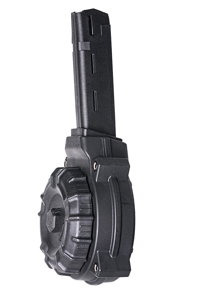 Fits the Glock® Model 17 & 19 9mm (50) Rd - Black Polymer Drum