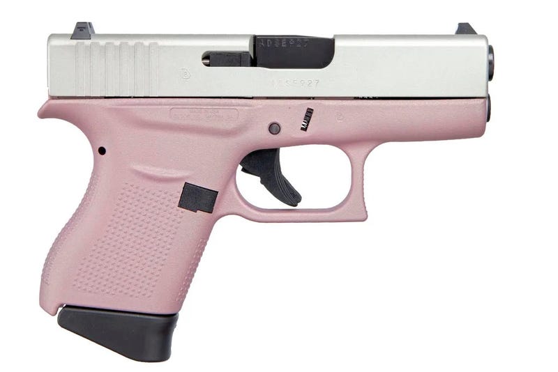 PINK Glock G43 USA 9mm 3.4'' 6-Rd Pink & Aluminum Pistol
