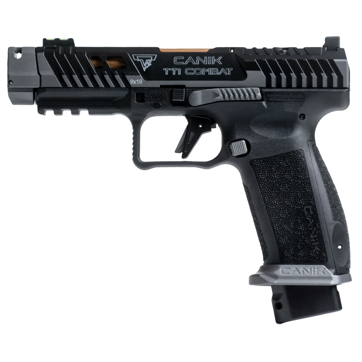CANIK TTI COMBAT SMOKE 9MM 4.60" 18-RD SEMI-AUTO PISTOL