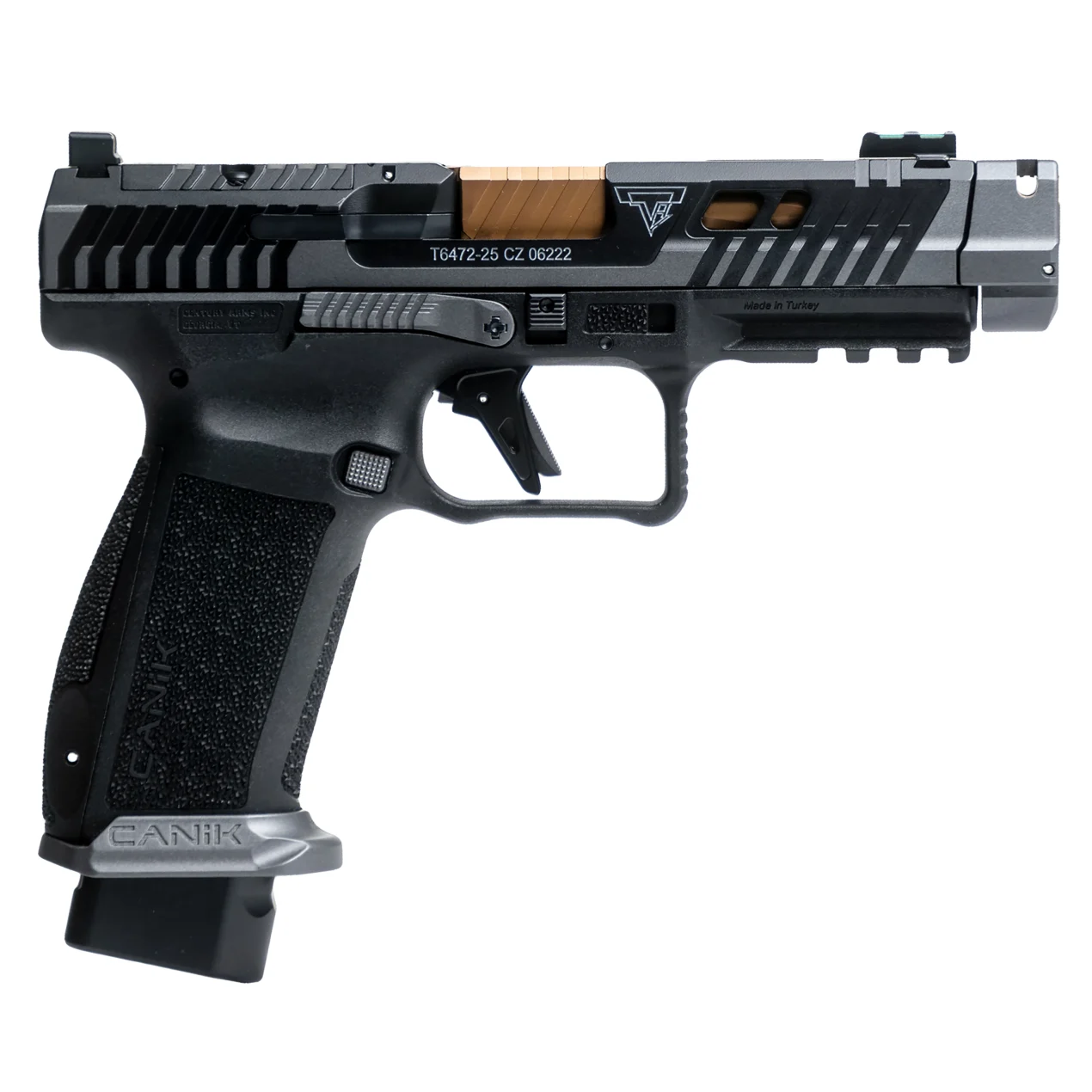 CANIK TTI COMBAT SMOKE 9MM 4.60" 18-RD SEMI-AUTO PISTOL