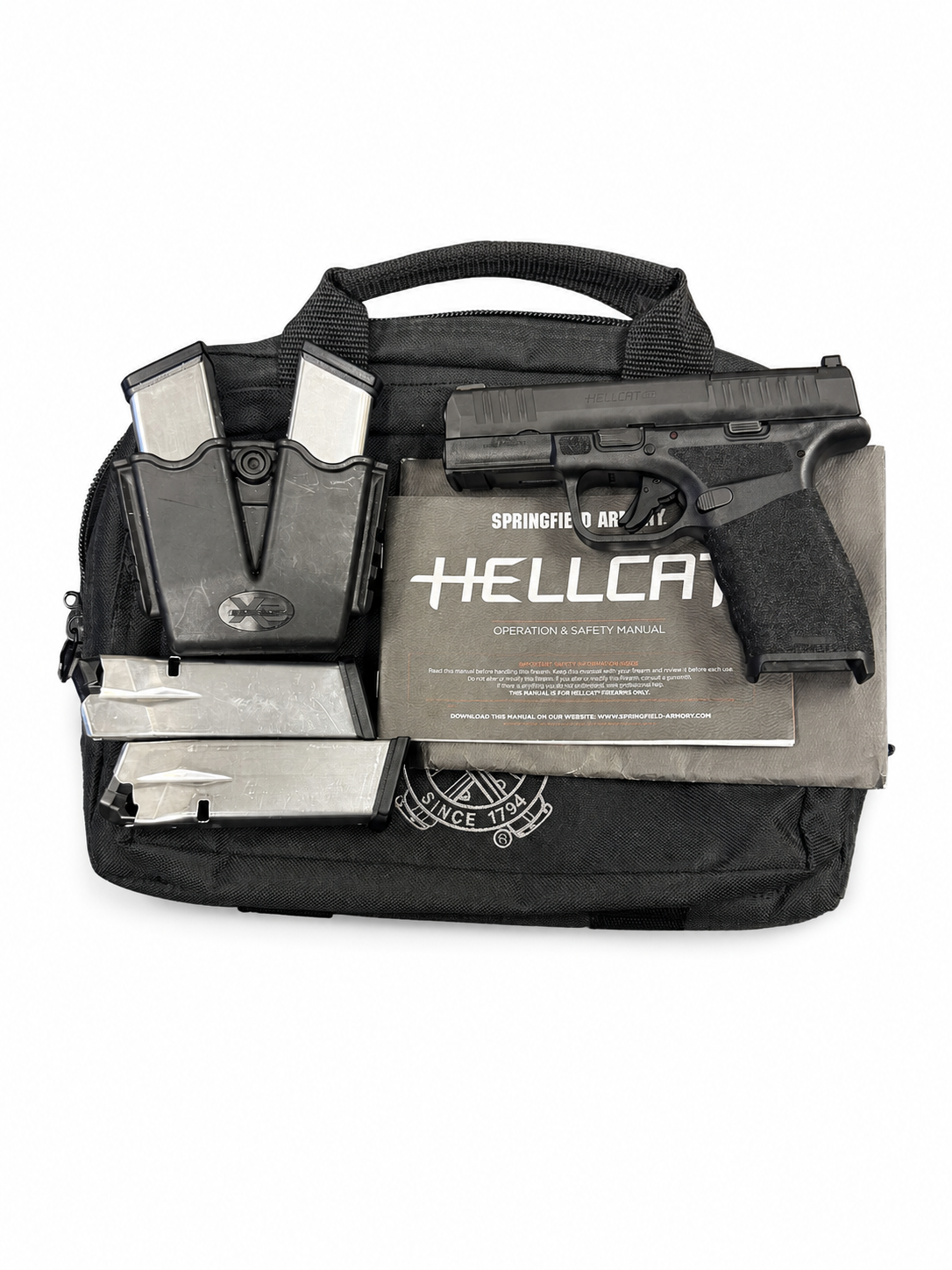 Springfield Armory Hellcat Pro 9mm – Complete 4-Magazine Range Package