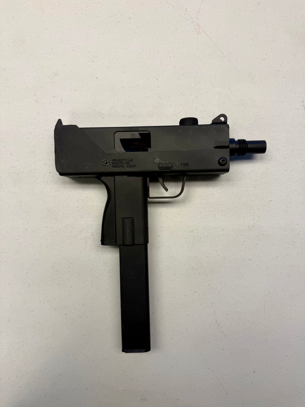 VMAC45 Top Cocking .45 ACP Pistol – Velocity Firearms (MAC-10 Style)