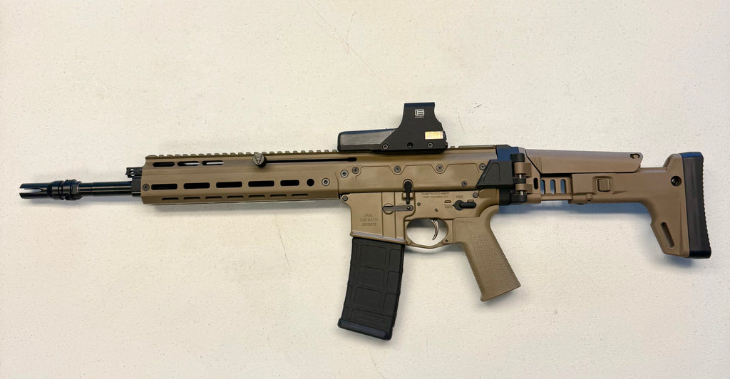 PSA JAKL 13.7” 5.56 Rifle – FDE | EOTech HWS 512 | Folding Stock | 2 Magazines | Premium Setup