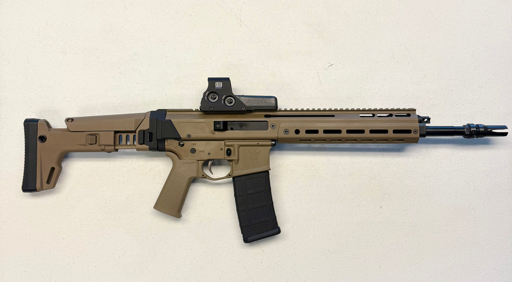 PSA JAKL 13.7” 5.56 Rifle – FDE | EOTech HWS 512 | Folding Stock | 2 Magazines | Premium Setup