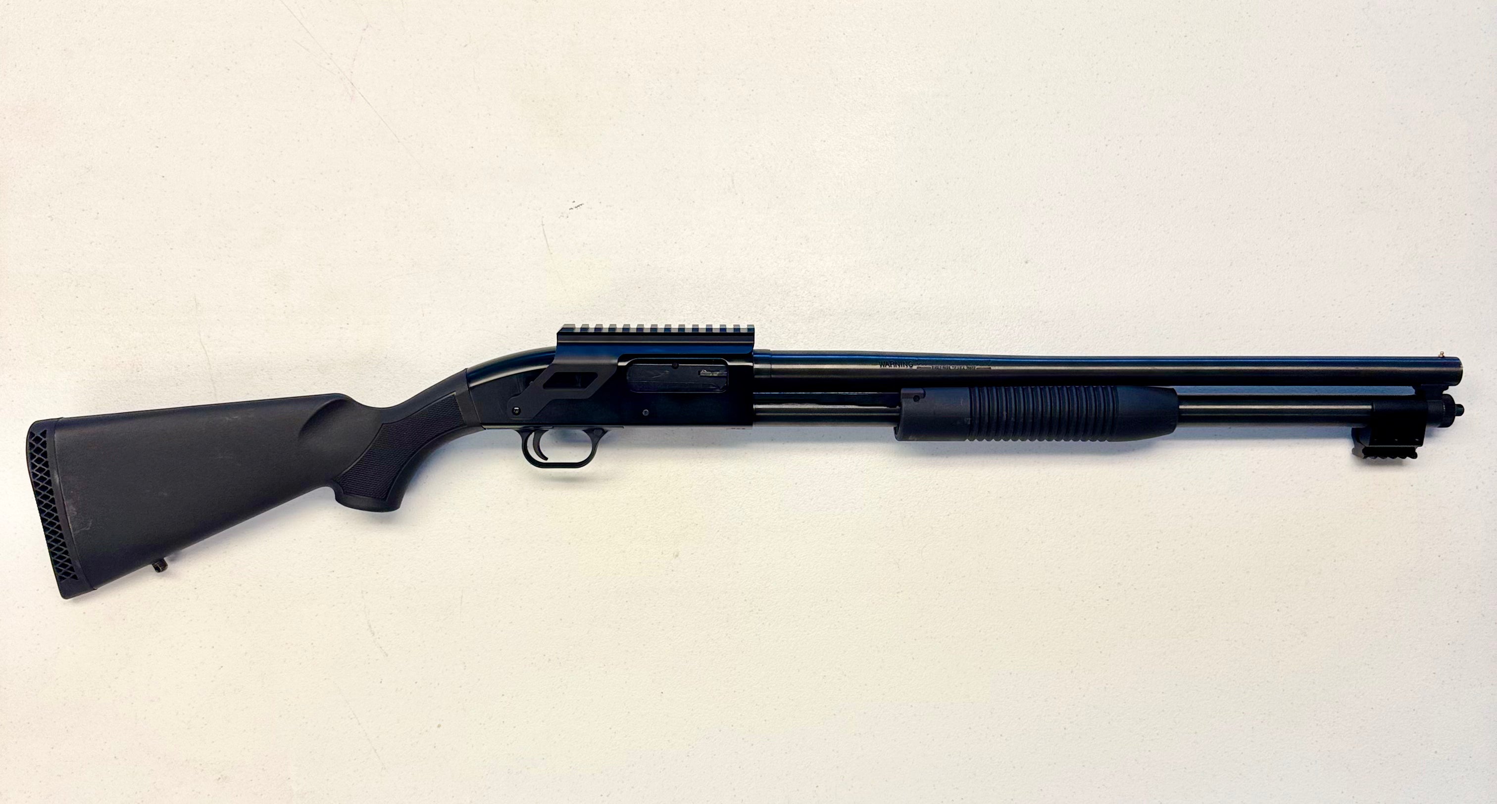 Mossberg Maverick 88 12 Gauge Pump Shotgun – Tactical Setup | Optic Rail | Shell Carrier | Light/Laser Mount