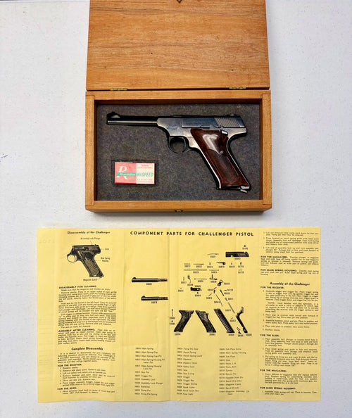 1950 Colt Challenger .22LR – First Year Production | Original Box & Papers | 4.5” Barrel | Vintage Colt