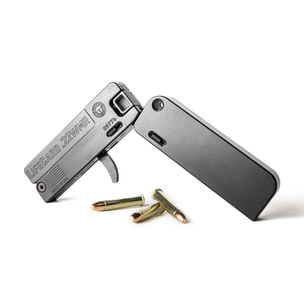 Trailblazer LifeCard 22 Long Rifle 2.5in Black Pistol - 1 Round