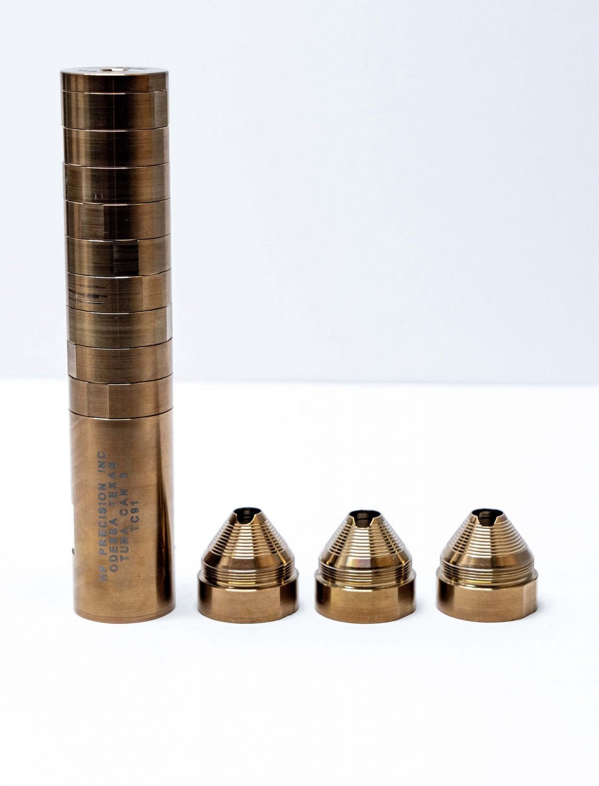 Tuna Cans 9mm L – Stainless Steel Silencer (9-Baffle)