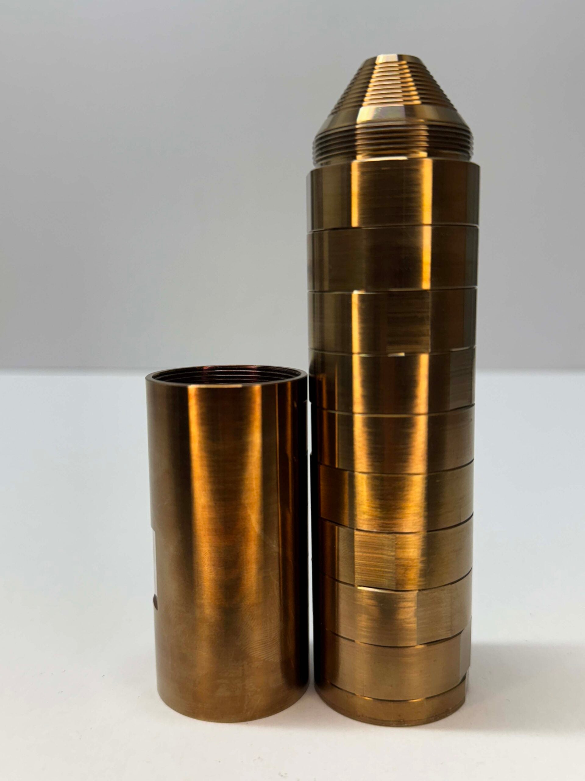 Tuna Cans 9mm L – Stainless Steel Silencer (9-Baffle)