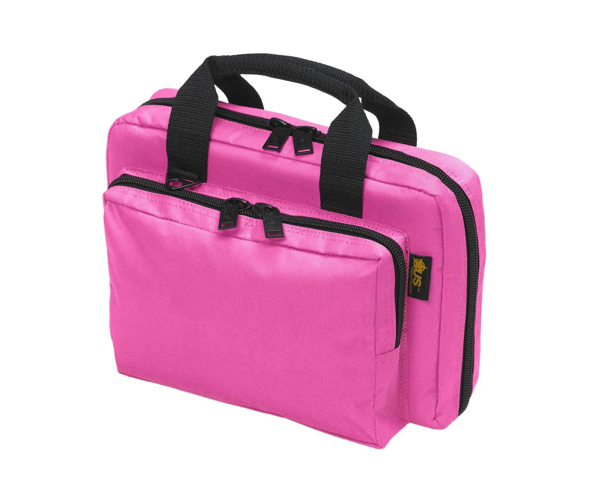 US Peacekeeper Products - Mini Range Bag (12.75" X 8.75" X 3") - Heavy Duty Fabric - Locking Double Zippers