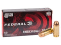 American Eagle Handgun, 40 S&W, 155 Grain, Full Metal Jacket, 1160 fps, 50 RD