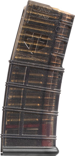 ETS MAGAZINE AR15 5.56X45 30RD CARBON SMOKE NON-COUPLED