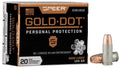Gold Dot Handgun Personal Protection, 9mm Luger, 124 Grain, Gold Dot Hollow Point, 1150 fps