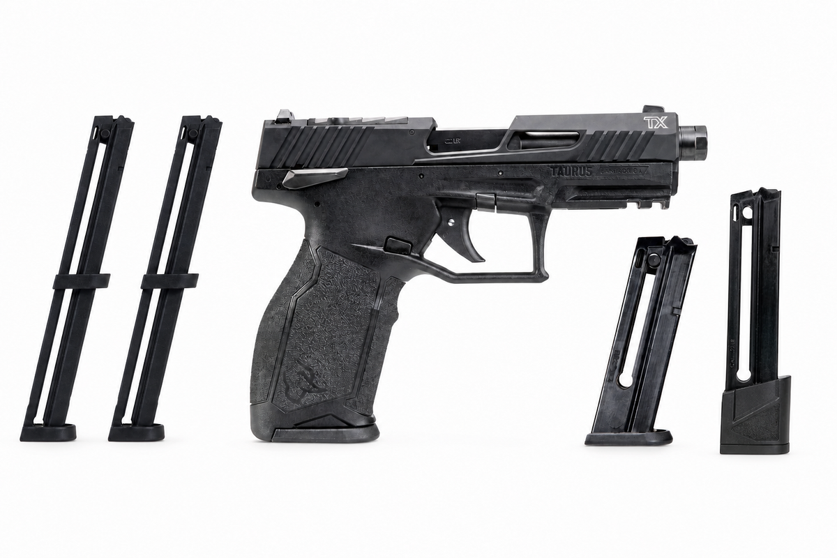 Taurus TX22 G2 T.O.R.O. .22 LR – OGA 4-Mag Bundle