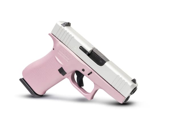 PINK Glock G43 USA 9mm 3.4'' 6-Rd Pink & Aluminum Pistol