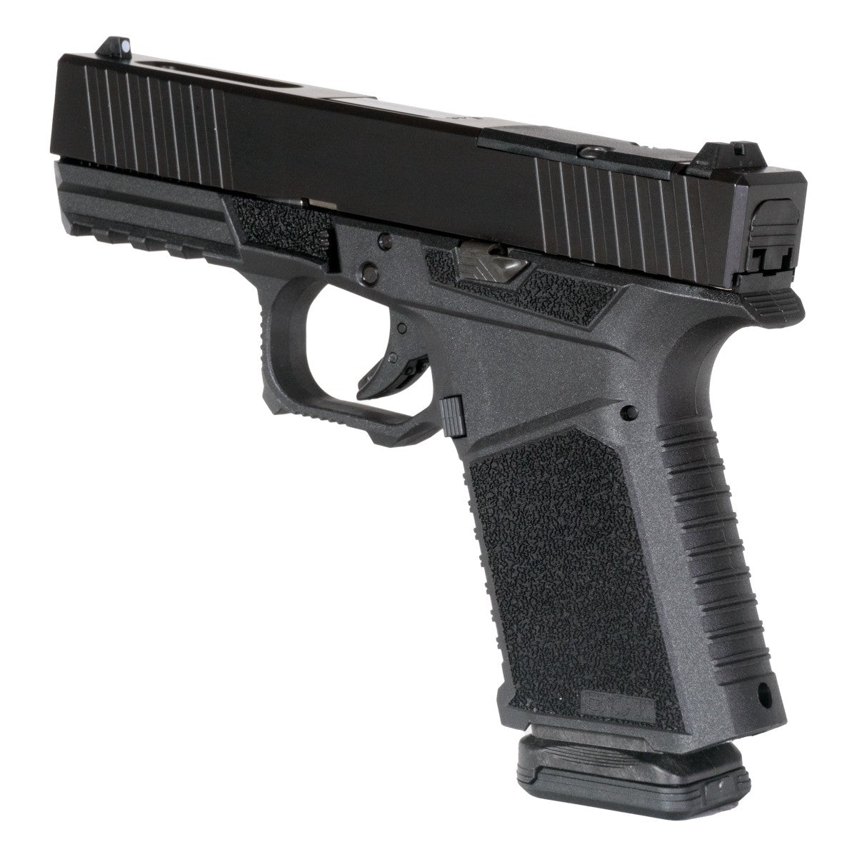 Davidson Defense, GLOCK19 CLONE, Nitride Barrel G19 Gen 1-3 Compatible 9MM Black RMR Complete Handgun