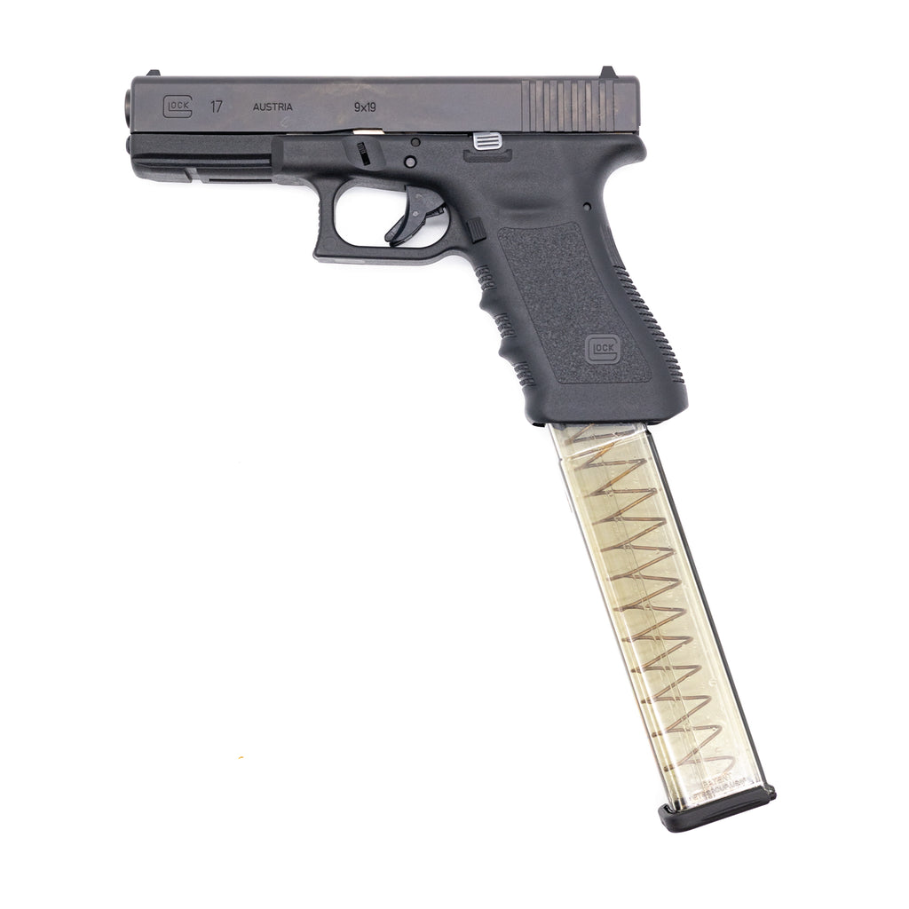 ETS Carbon Smoke 40rd (9mm) mag for Glock 17 & Glock 19