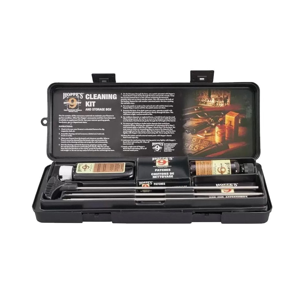 HOPPES BENCHREST CLEANING KIT UNIVERSAL RIFLE & SHOTGUN