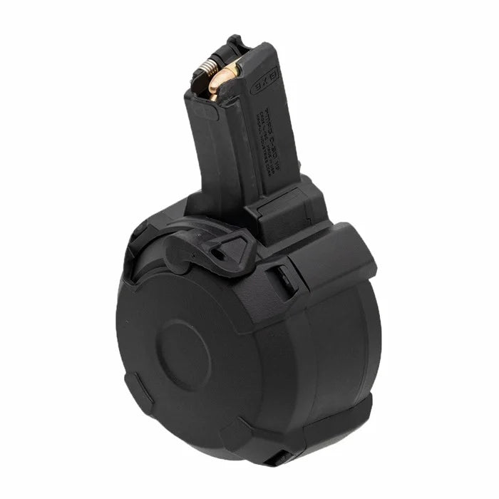 PMAG D-50 MP 9mm Luger 50RD for HK94/MP5 Black