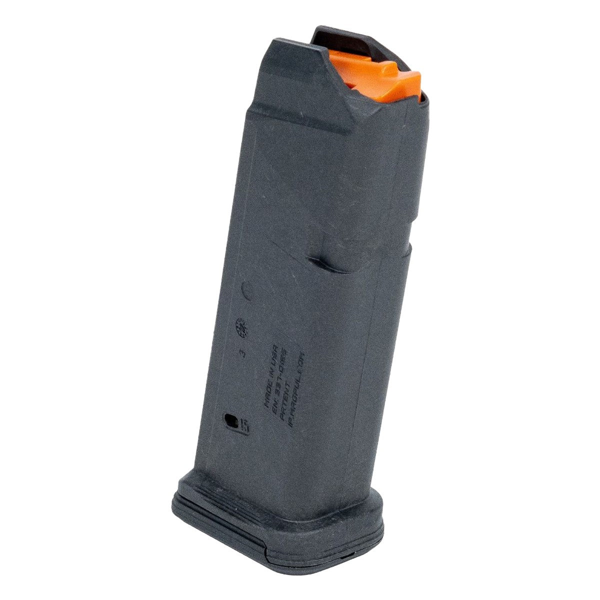 Magpul PMAG 15 Round Magazine GL9, G19 Compatible, 9mm, Black