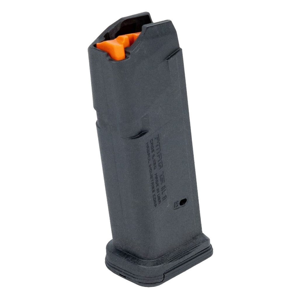 Magpul PMAG 15 Round Magazine GL9, G19 Compatible, 9mm, Black