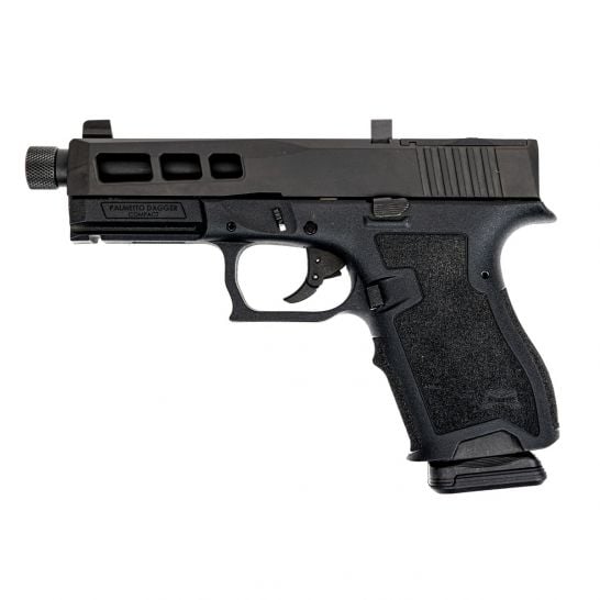 PSA Dagger Compact 9mm Pistol With SW1 Extreme Carry Cut RMR Slide & Threaded Barrel, Black