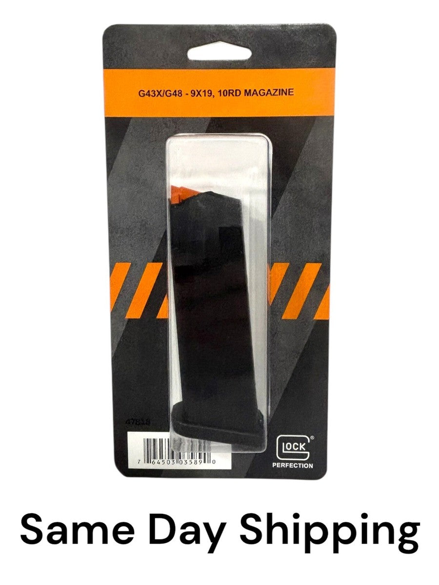 Glock 43X / 48 9mm 10-Round Factory Magazine