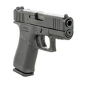 Glock G43X MOS 9mm Luger 3.41in Black Pistol - 15+1 Rounds(2x 15rd Mags)
