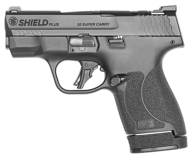 Smith and Wesson Shield Plus Optics Ready 30 Super Carry 3.1" Barrel 13/16-Rounds 2 Mags