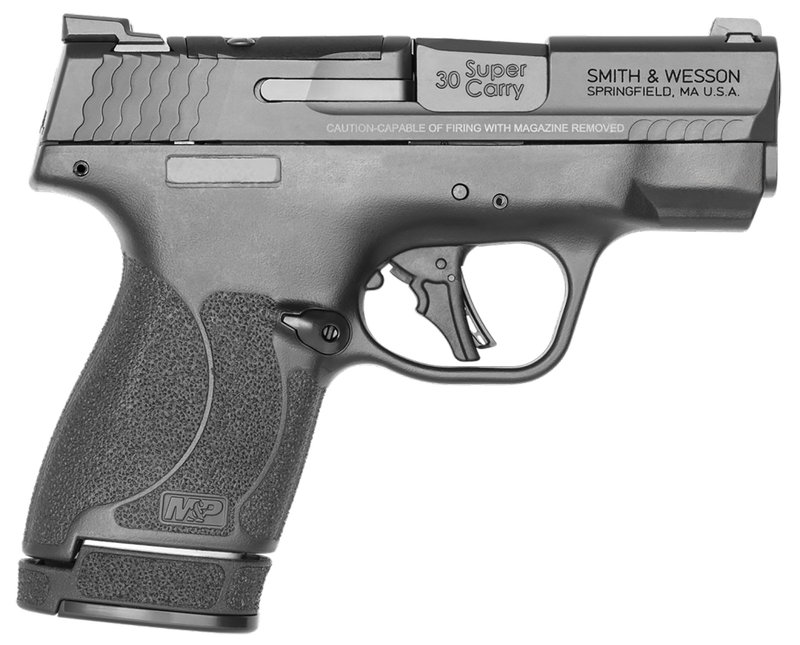 Smith and Wesson Shield Plus Optics Ready 30 Super Carry 3.1" Barrel 13/16-Rounds 2 Mags