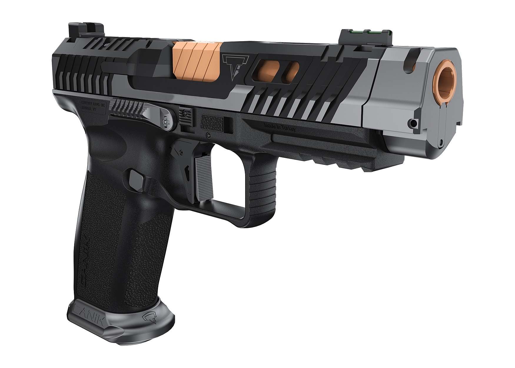CANIK TTI COMBAT SMOKE 9MM 4.60" 18-RD SEMI-AUTO PISTOL