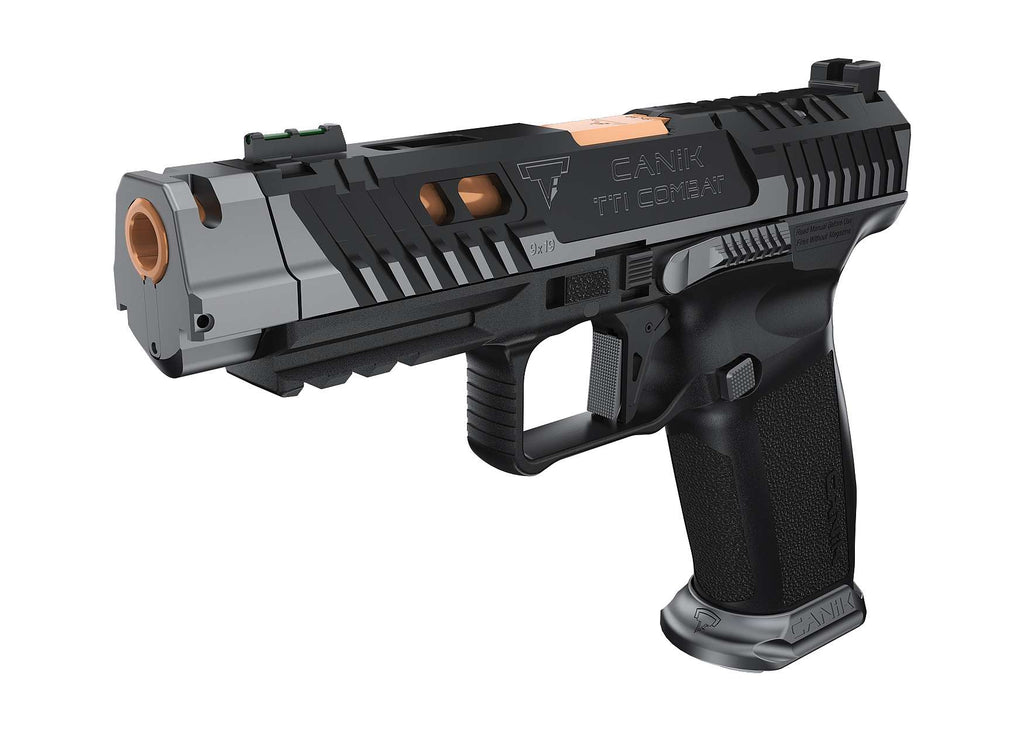 CANIK TTI COMBAT SMOKE 9MM 4.60" 18-RD SEMI-AUTO PISTOL
