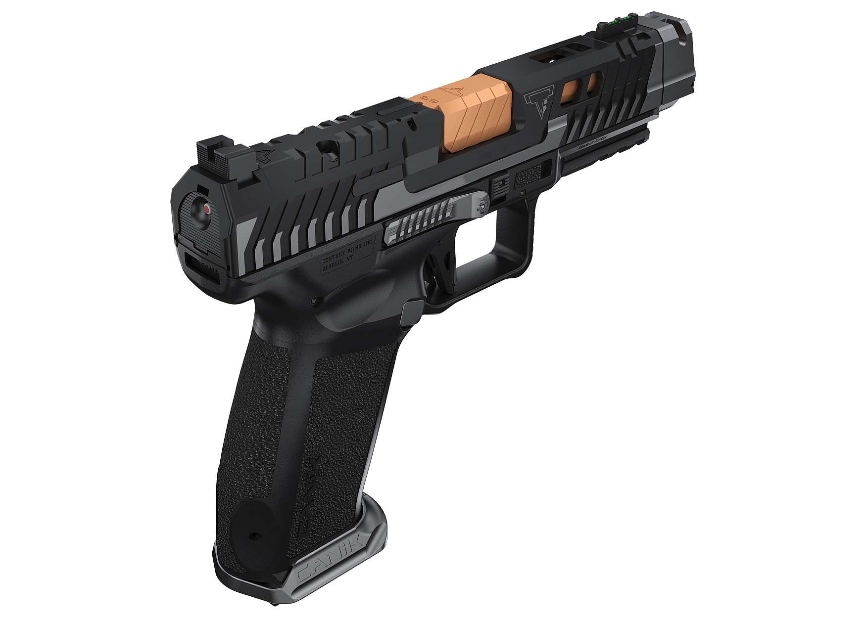 CANIK TTI COMBAT SMOKE 9MM 4.60" 18-RD SEMI-AUTO PISTOL